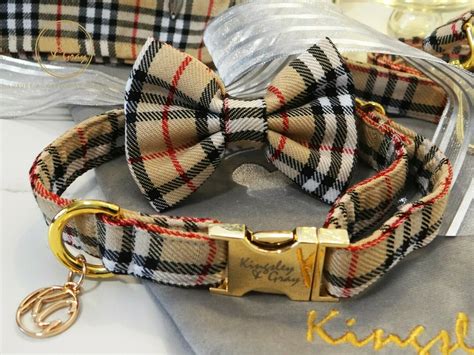 burberry collar for dogs|authentic Burberry dog collar.